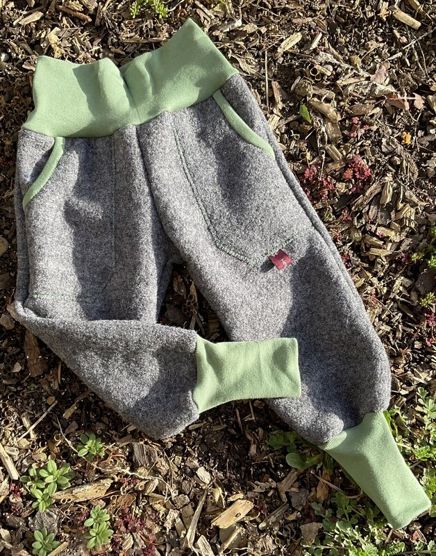 Outdoorhose Matschhose Outdoorhose Matschhose "Fridolin" in grau Gr. 86
