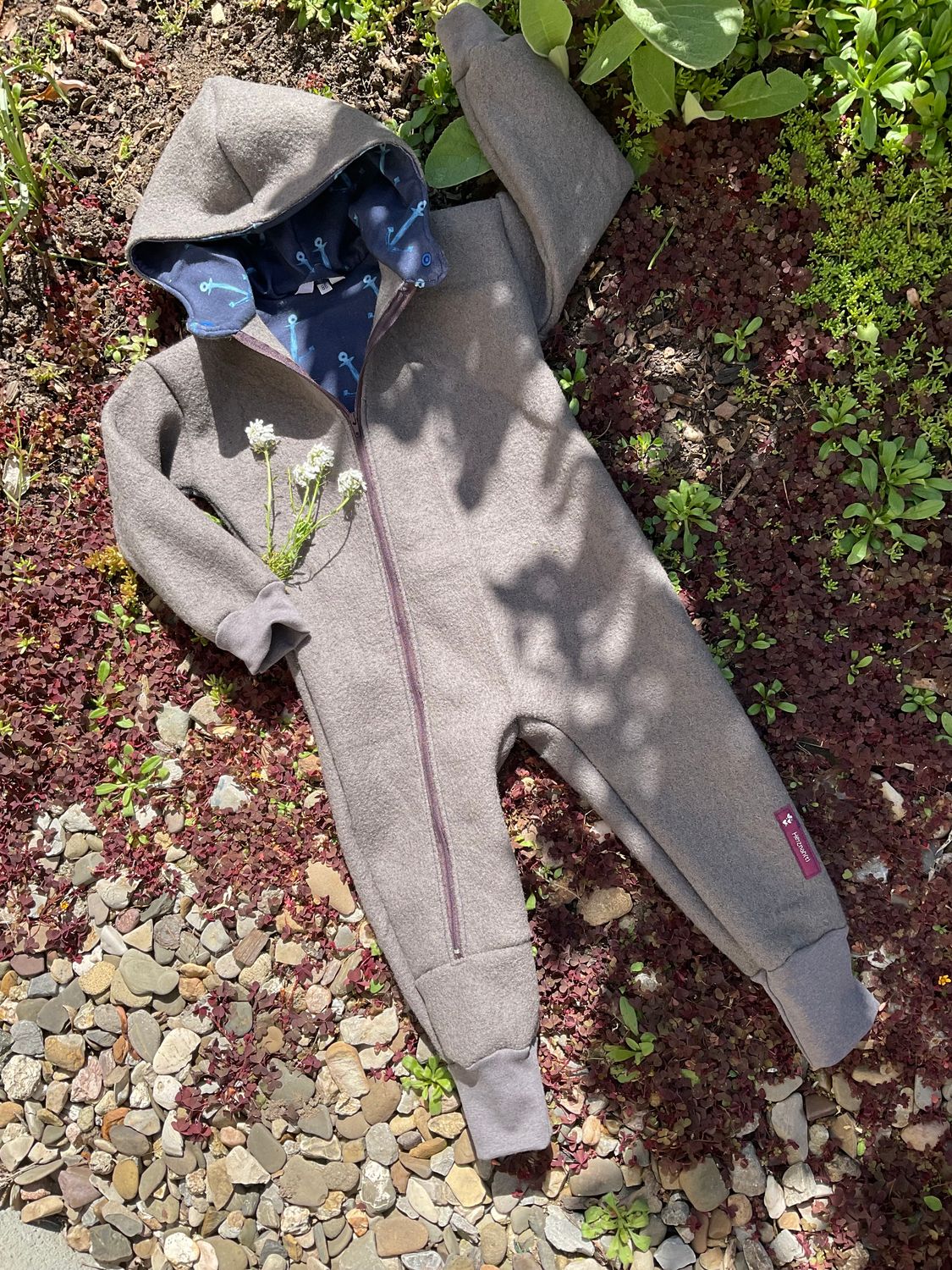 Wollwalk Anzug „Herr Bert“ Overall Gr. 86