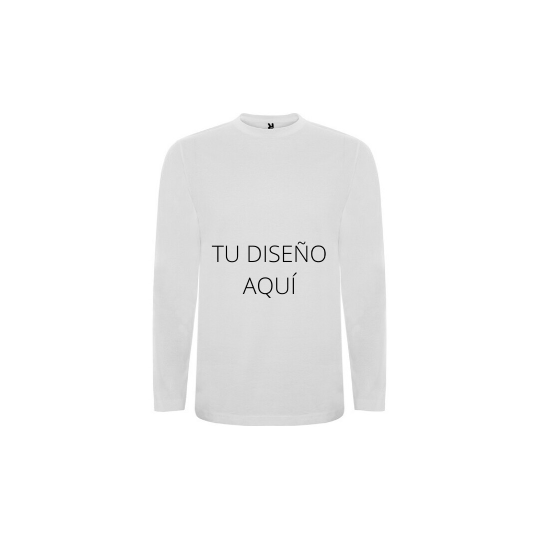CAMISETA ADULTO DE MANGA LARGA PERSONALIZABLE
