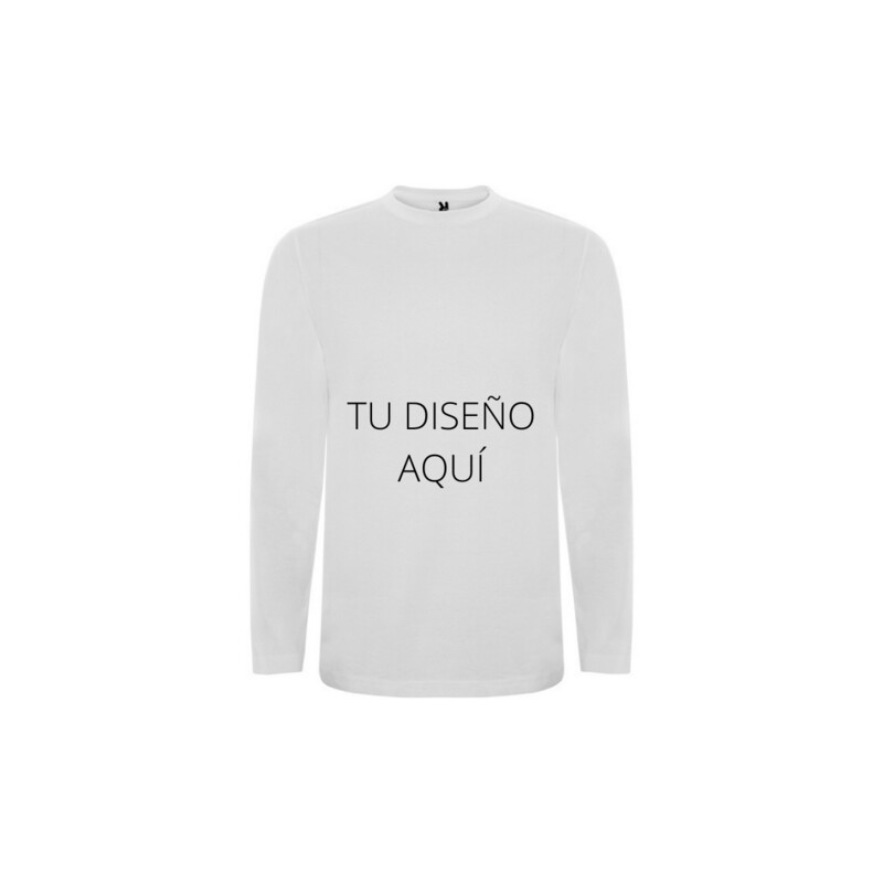 CAMISETA ADULTO DE MANGA LARGA PERSONALIZABLE