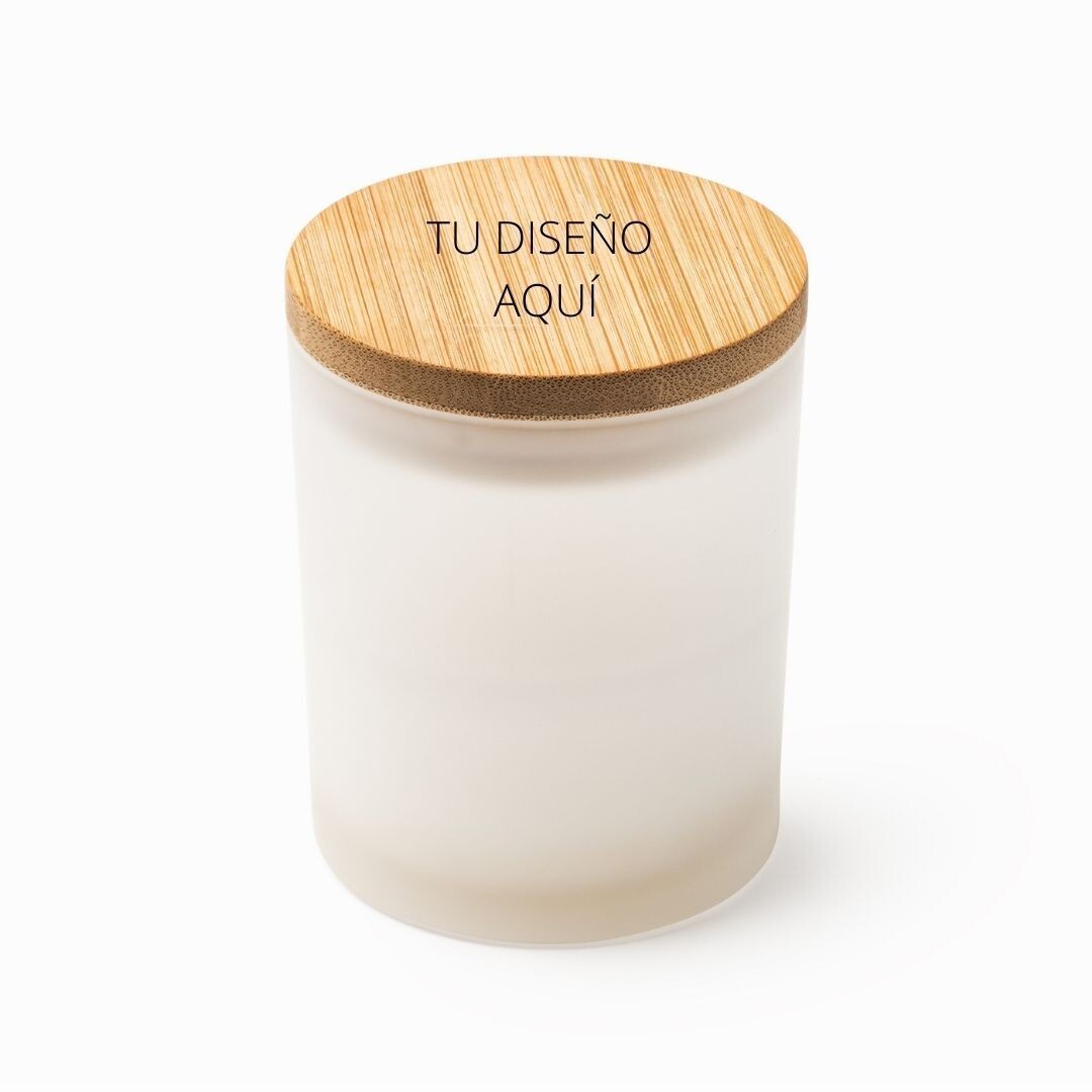 VELA CON TAPA PERSONALIZADA