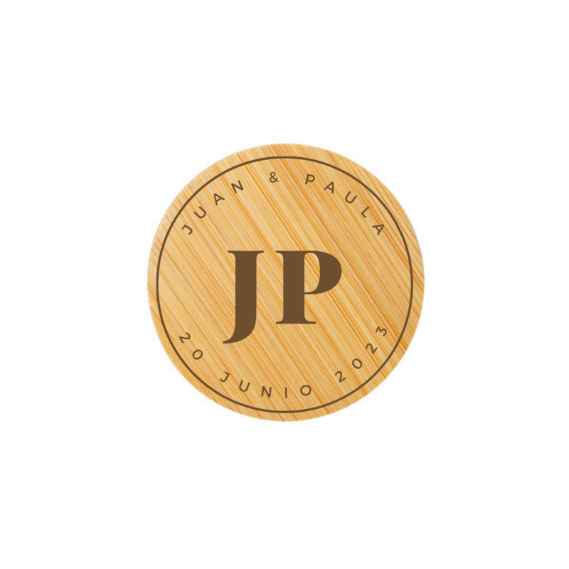 ABRIDOR DE MADERA PERSONALIZADO PARA BODA
