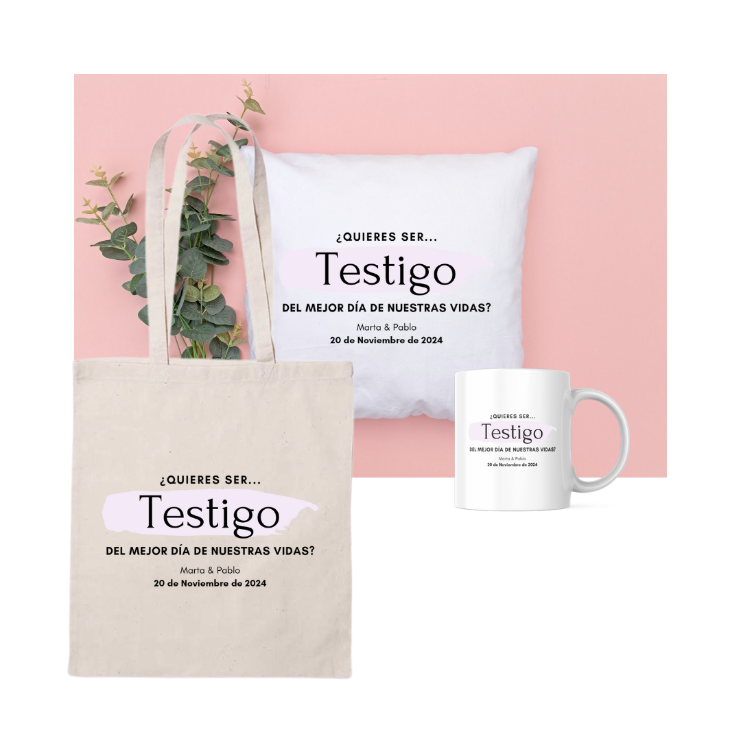 PACK TESTIGO DE BODA