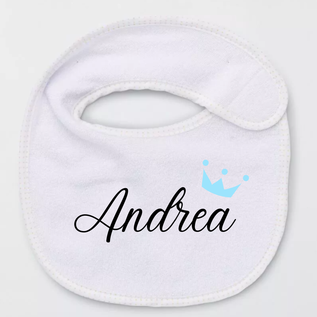 BABERO PERSONALIZADO CORONA