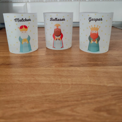 VASOS REYES MAGOS