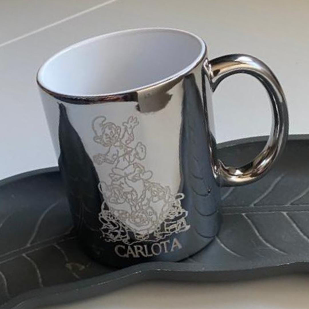 TAZA BLANCANIEVES PERSONALIZADA CON NOMBRE
