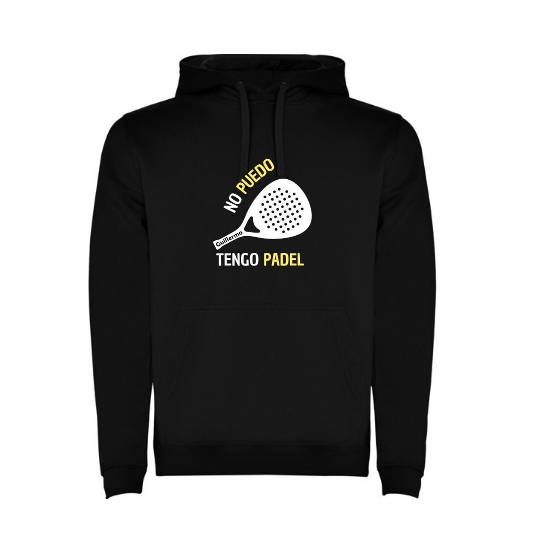 SUDADERA NO PUEDO TENGO PADEL