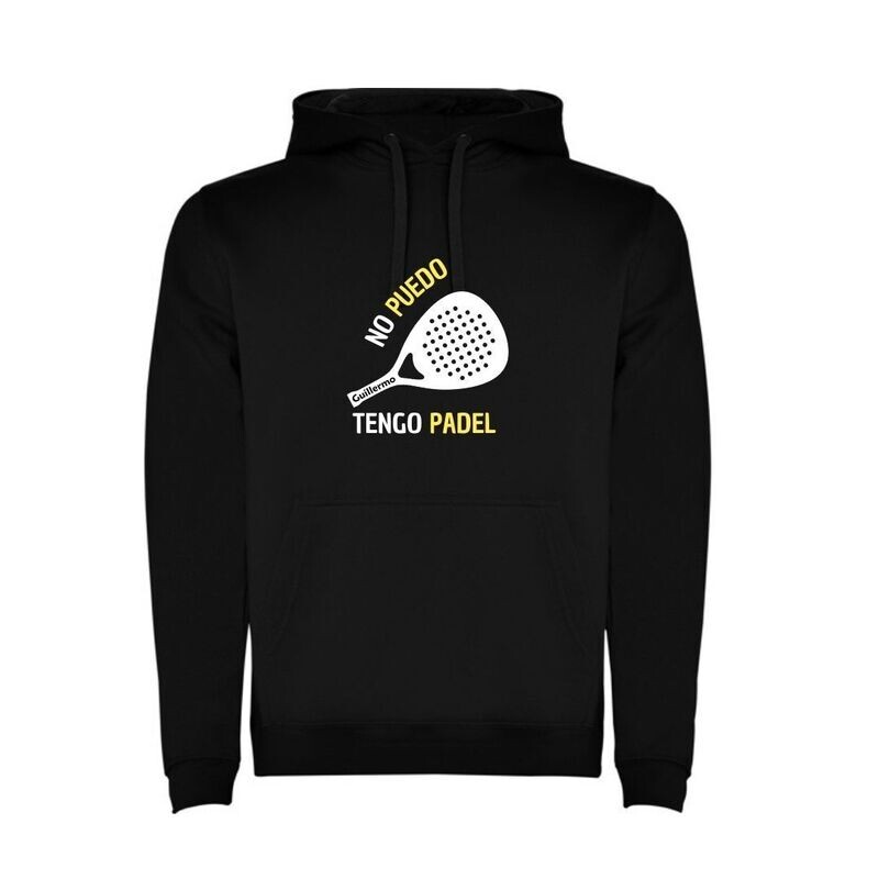 SUDADERA NO PUEDO TENGO PADEL