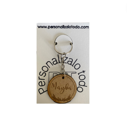 LLAVERO PERSONALIZADO CON NOMBRE