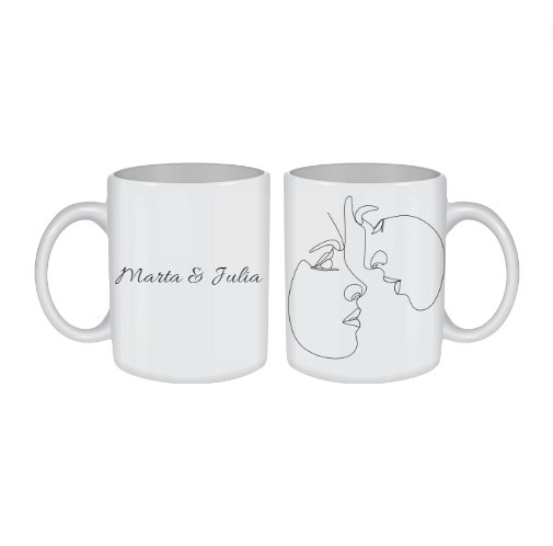TAZAS PERSONALIZADAS DÚO PARA PAREJAS