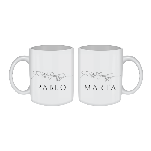 TAZAS PERSONALIZADAS PARA PAREJAS