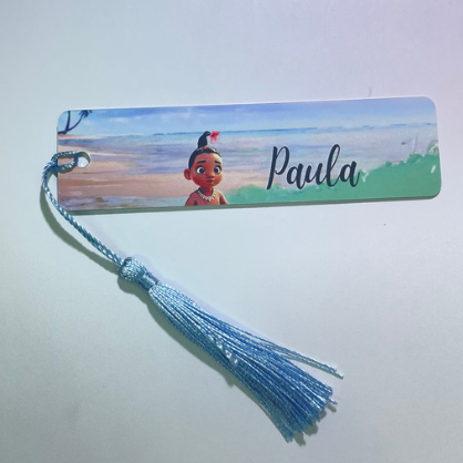 MARCAPÁGINAS PERSONALIZADO VAIANA