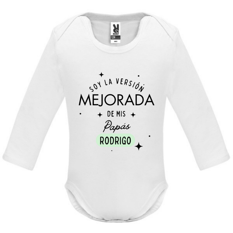 BODY SOY LA VERSIÓN MEJORADA DE MIS PAPÁS PERSONALIZADO