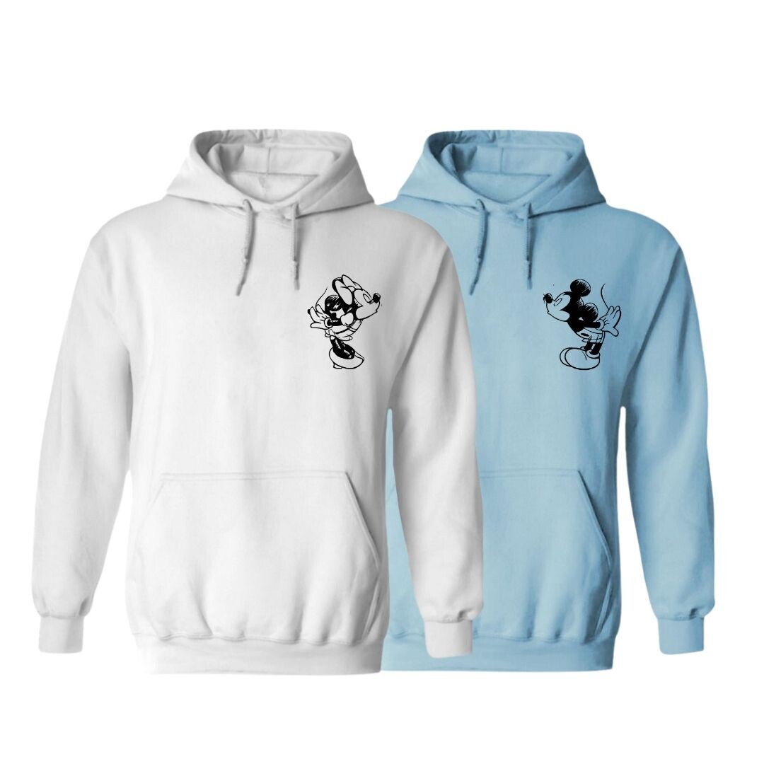 DUO SUDADERAS PAREJA MINNIE Y MICKEY