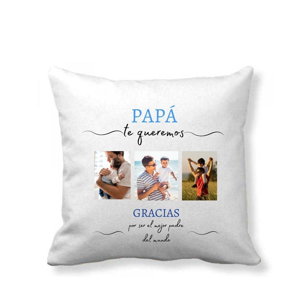 COJIN PAPÁ TE QUEREMOS
