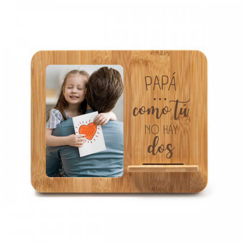 CARGADOR Y PORTAFOTOS PAPÁ