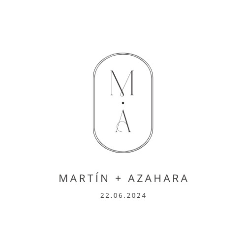 SELLO DE BODA PERSONALIZADO MED