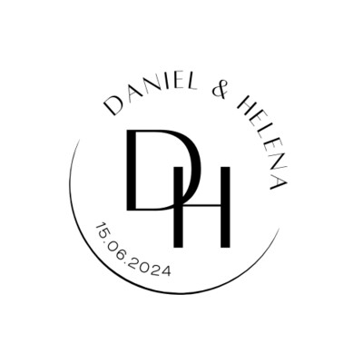 SELLO DE BODA PERSONALIZADO ENLAZADAS