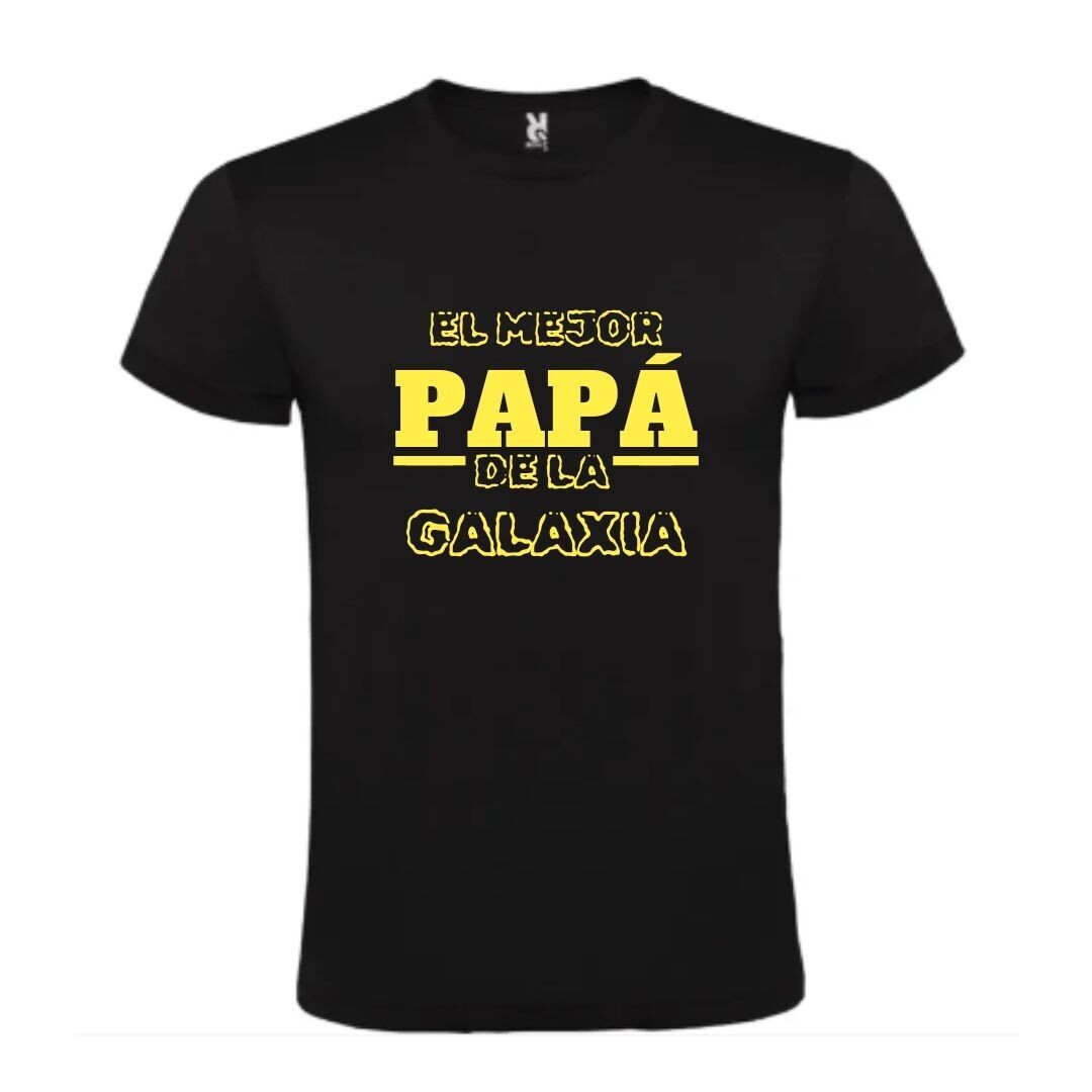 CAMISETA EL MEJOR PAPA DE LA GALAXYA