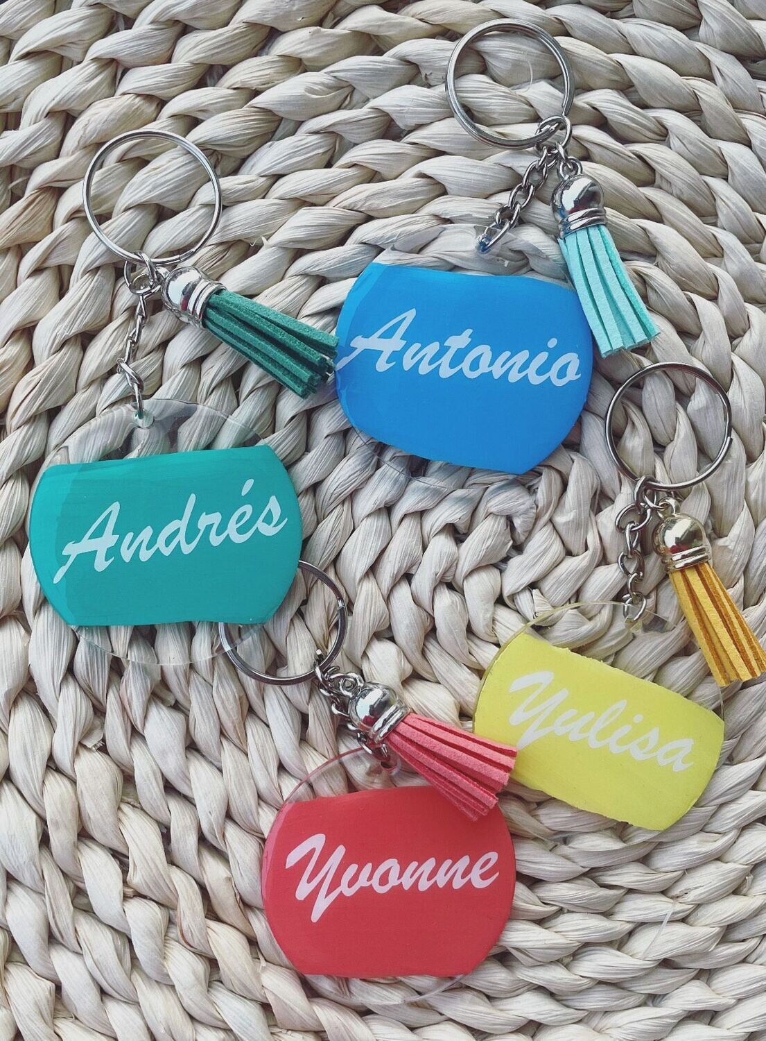 LLAVERO PERSONALIZADO PINTADO A MANO