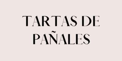 TARTA DE PAÑALES