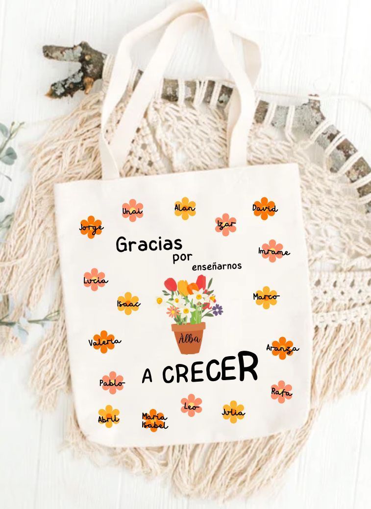 TOTE BAG PROFES MACETA
