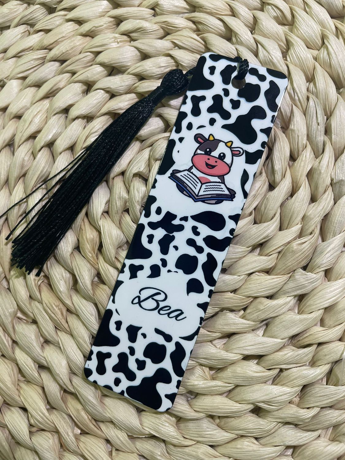 MARCAPÁGINAS PERSONALIZADO VACA
