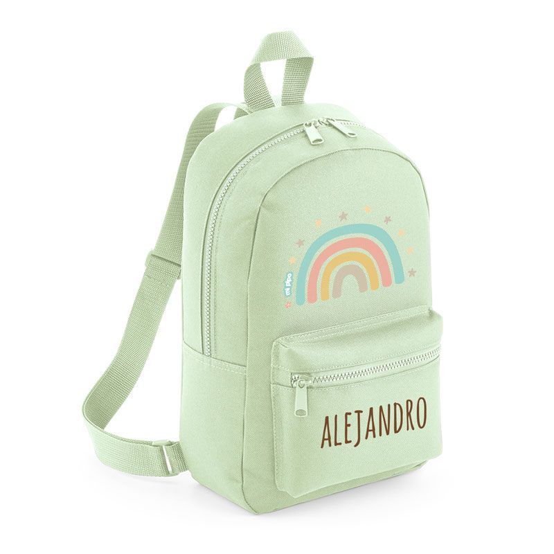Mochila Personalizada Medium Nylon Arcoiris
