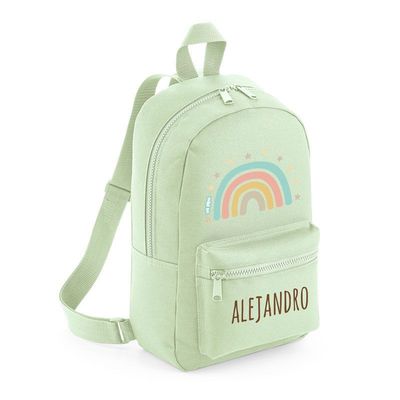 Mochila Personalizada Medium Nylon Arcoiris