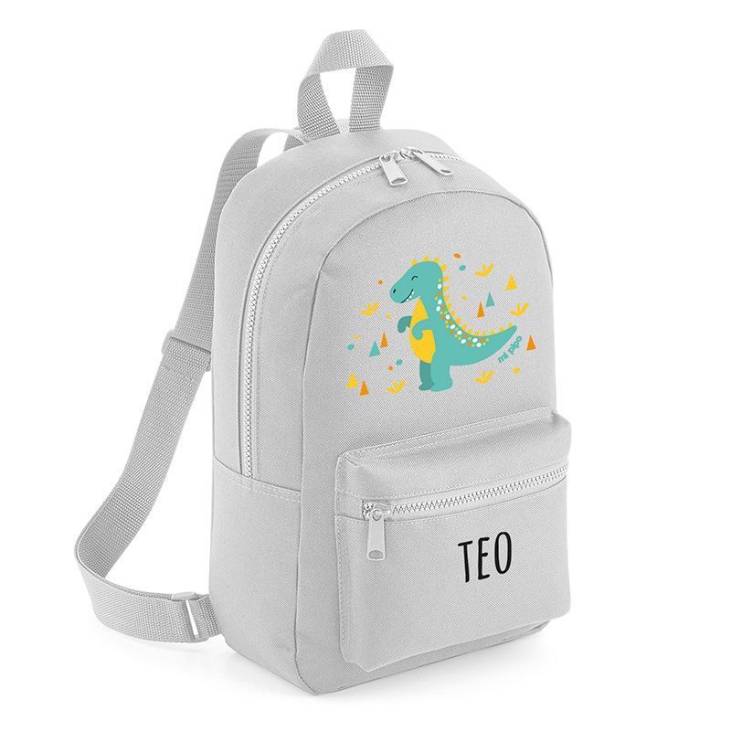 Mochila Personalizada Medium Nylon 
Dinosaurio
