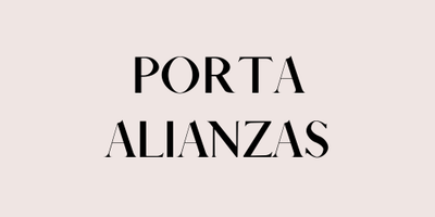 PORTA ALIANZAS