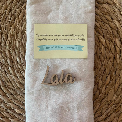 DETALLES PARA LOS INVITADOS