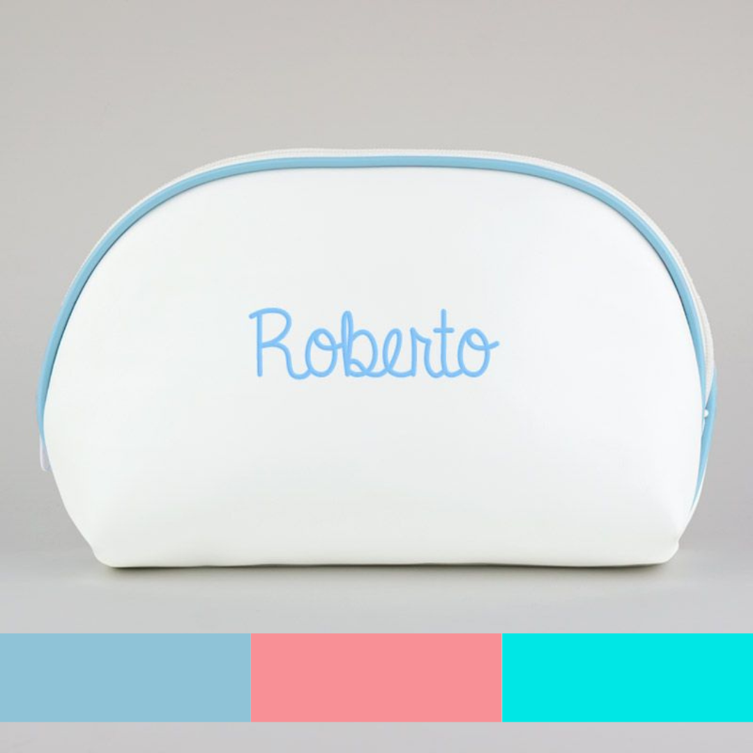 Neceser Personalizado Polipiel Blanco