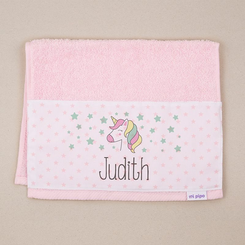 Toalla de Guardería Personalizada Unicornio