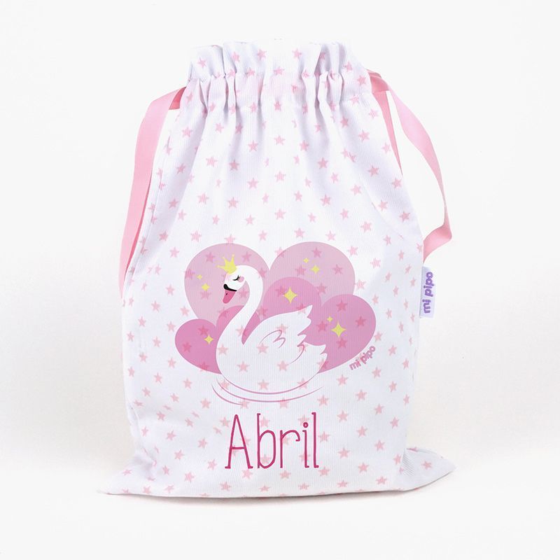 Bolsa de Ropa de Cambio Personalizada Cisne
