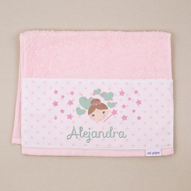 Toalla de Guardería Personalizada Hada