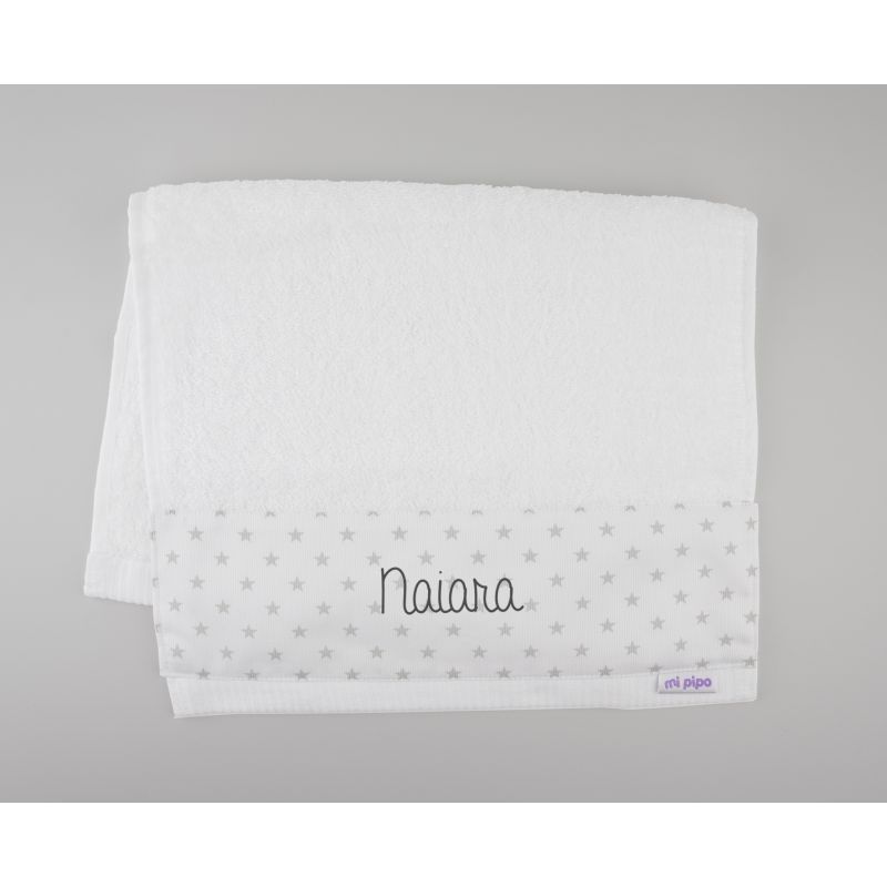 Toalla de Guardería Personalizada Estrellas