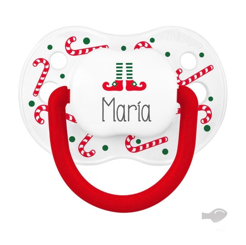 CHUPETE DE NAVIDAD PERSONALIZADO ELFO