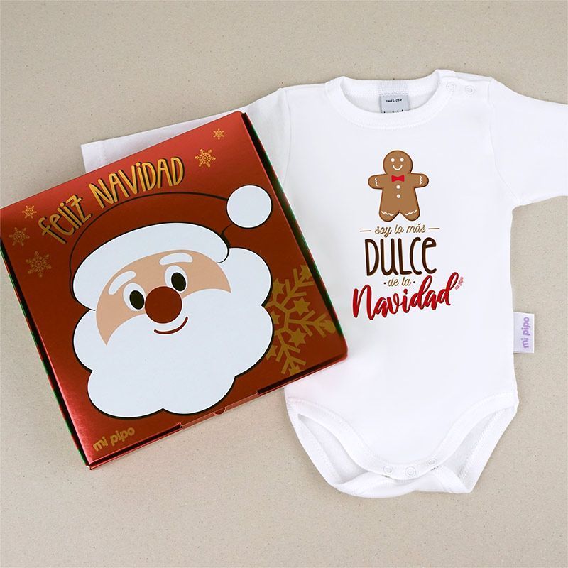 BODY DE NAVIDAD SOY LO MÁS DULCE DE LA NAVIDAD