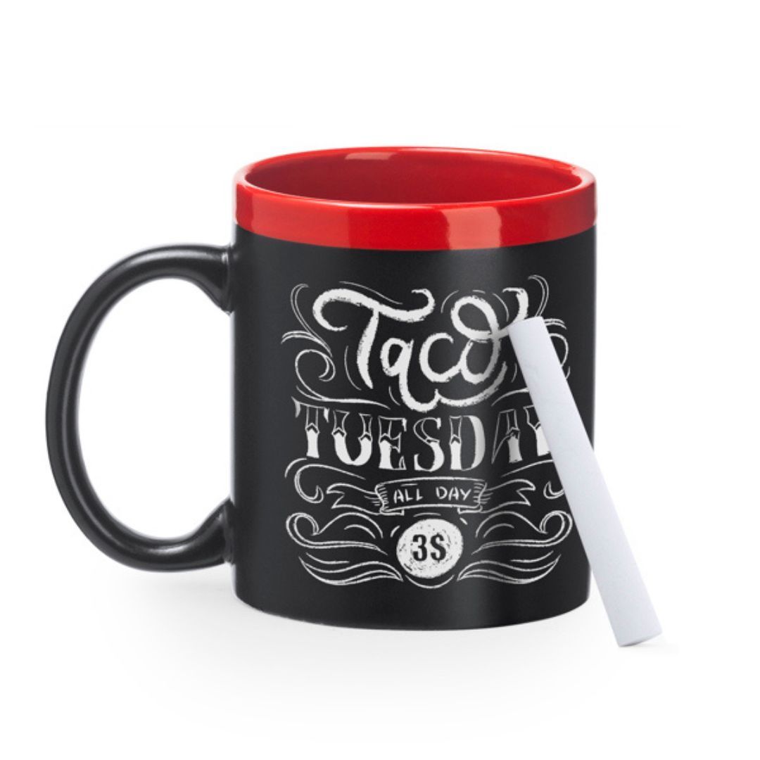 Taza pizarra