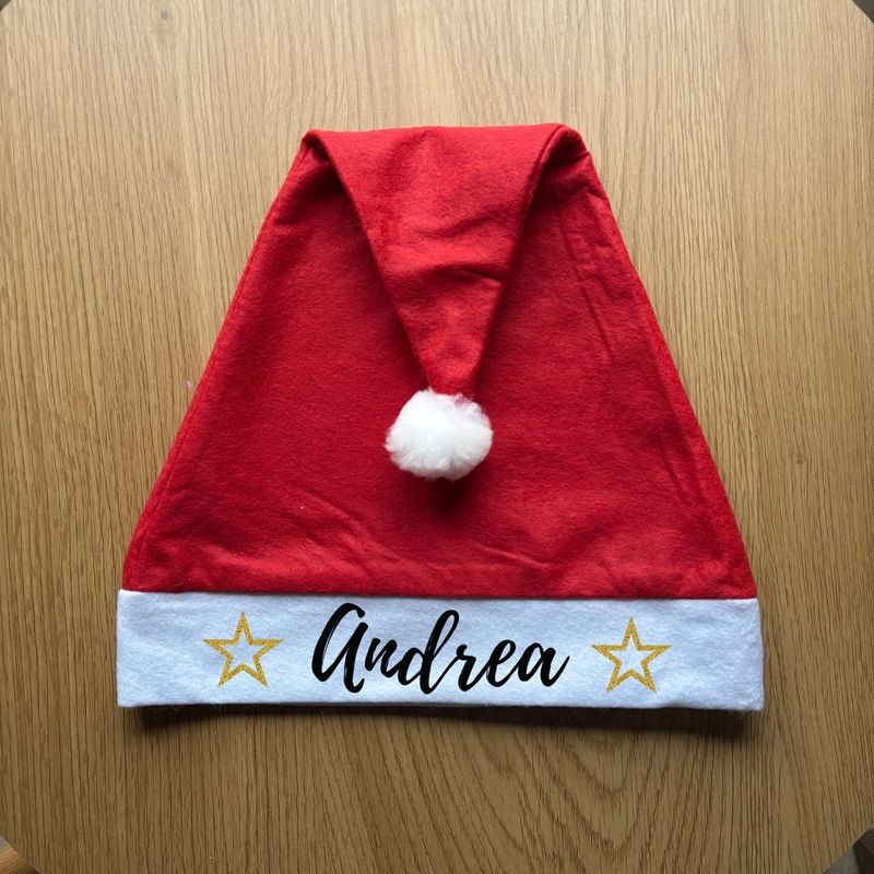 Gorro Navideño Personalizado ESTRELLAS