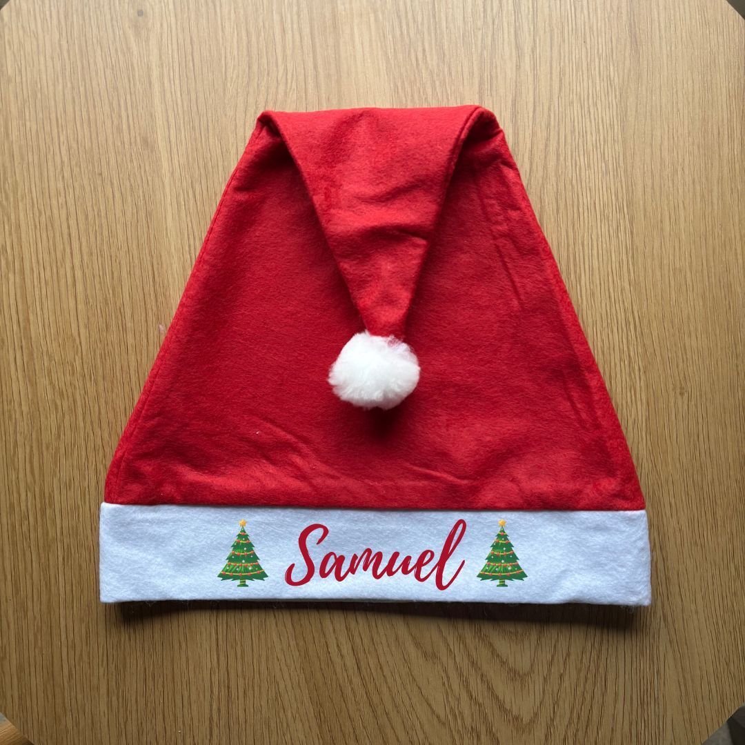 Gorro Navideño Personalizado ÁRBOL