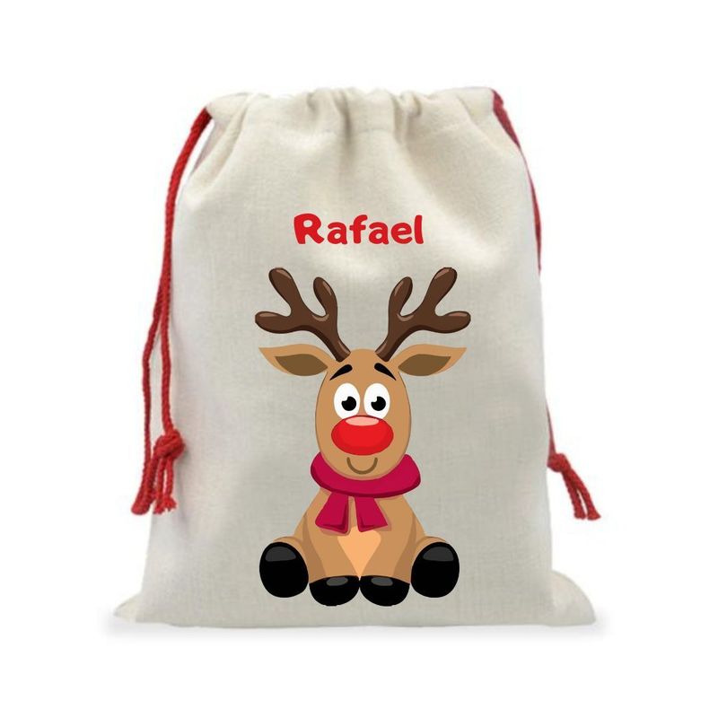 Saco de Navidad Personalizado RENO