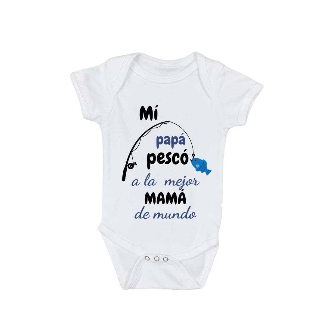 Mi papa pesco a la mejor mama del mundo