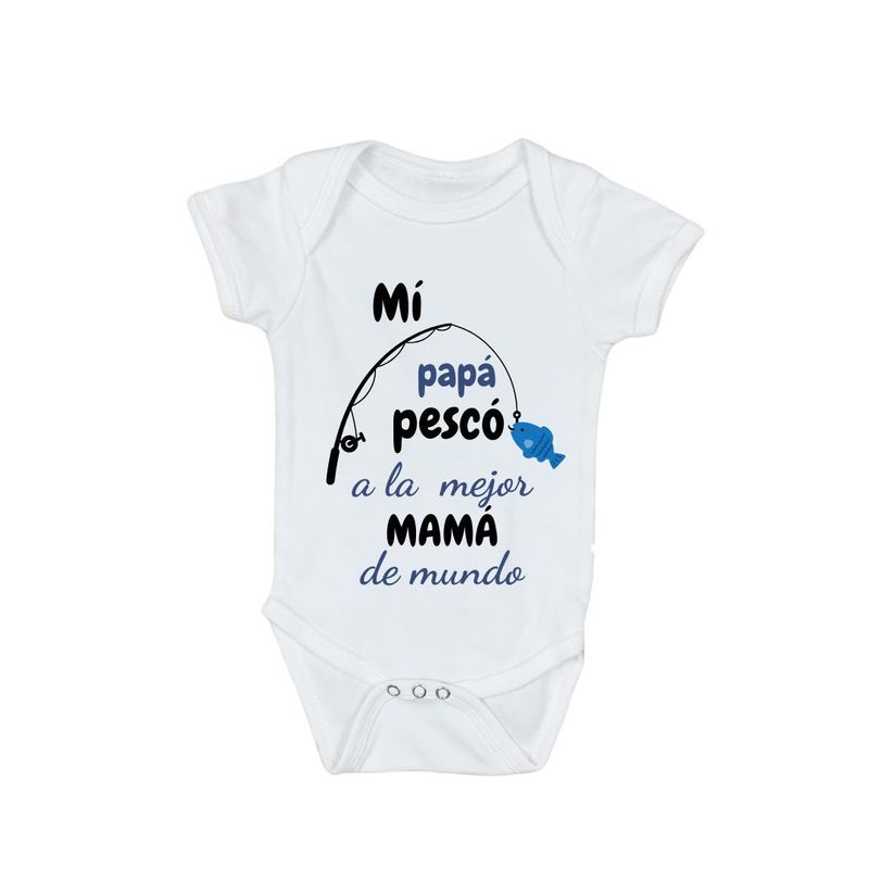 Mi papa pesco a la mejor mama del mundo