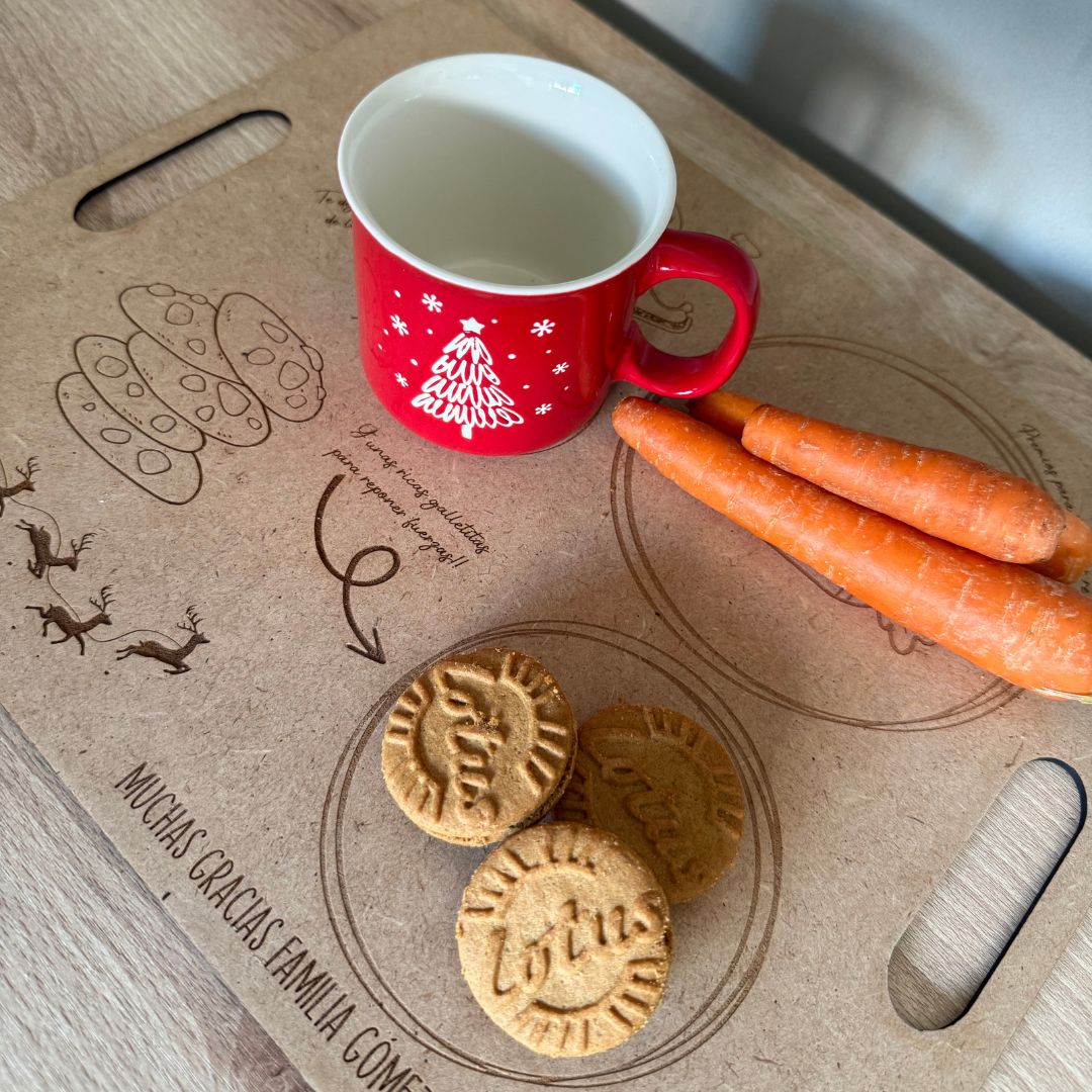 BANDEJA PERSONALIZADA PARA PAPÁ NOEL BANDEJA PERSONALIZADA PARA PAPÁ NOEL