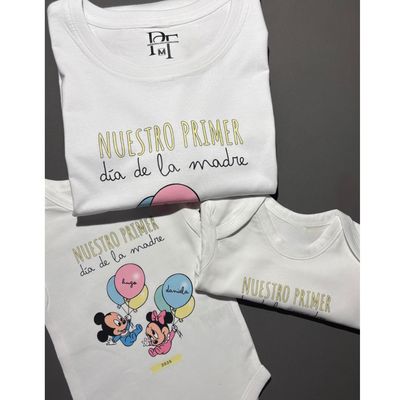 Pack PRIMER DIA DE LA MADRE JUNTOS BABY X2