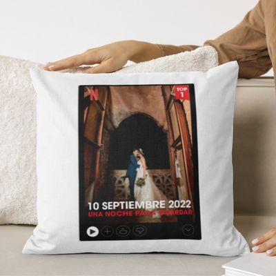 COJÍN NETFLIX PERSONALIZADO