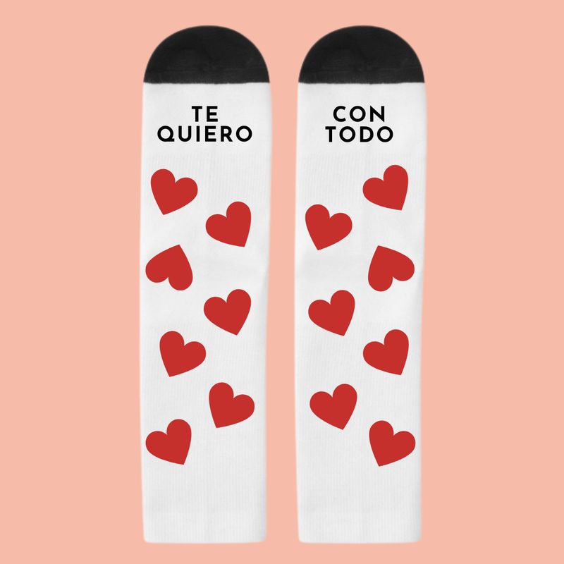 CALCETINES TE QUIERO CON TODO