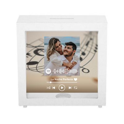 HUCHA CON FOTO Y CANCIÓN SPOTIFY